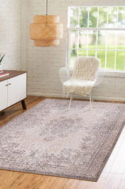 Conceptum Folk Chenille - Alfombra Beige 75 x 230 cm